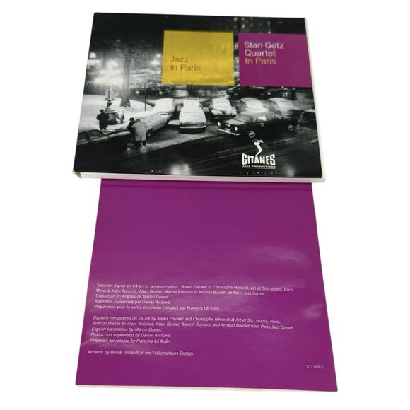 Stan Getz Quartet - In Paris Music CD 2002 Universal Music Saxophone Reissue - Picture 16 of 16